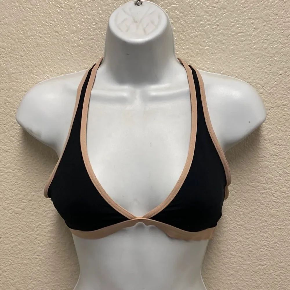 L*Space Plunge Bikini Top Small
